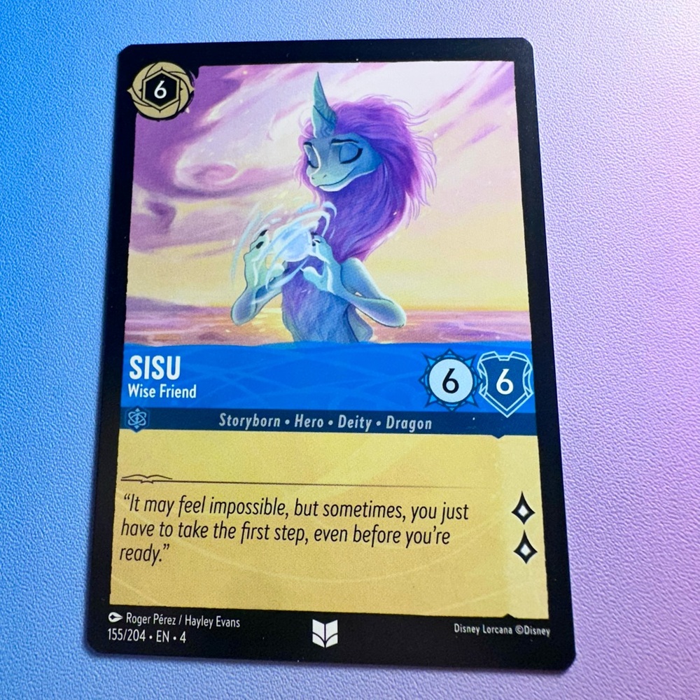 sisu 155/204 - uncommon — disney lorcana: ursula’s return